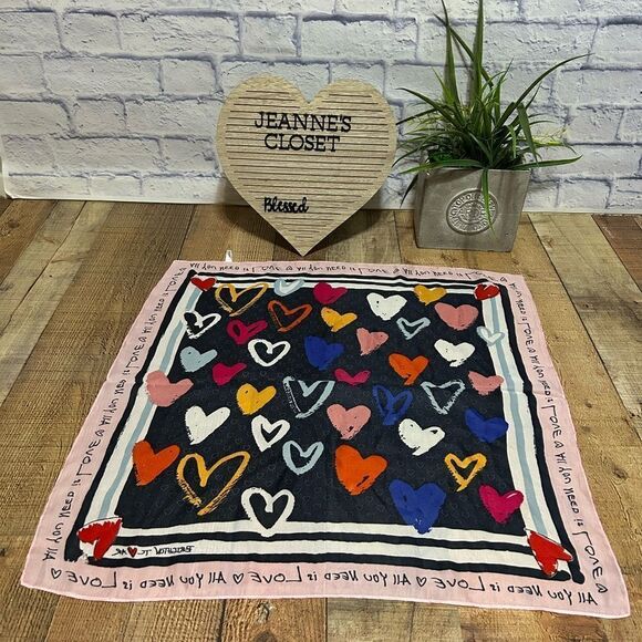 Brighton Color of Love Scarf Design By Tom Clancy 24” - Picture 6 of 6